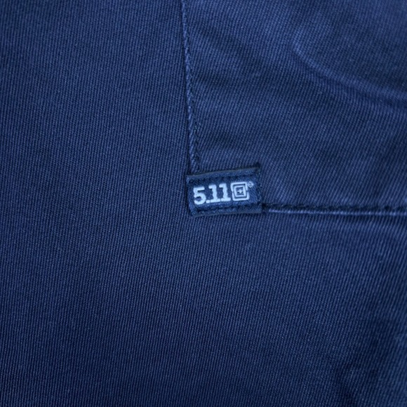 5.11 Tactical Pants Mens 36x32 Navy Cargo Straight Leg Tactical Utility Pants - Picture 5 of 8